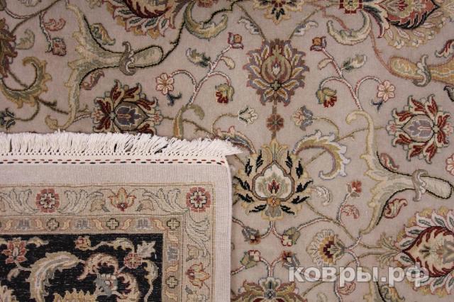 ковер ручной работы Индийский ковер ручной работы из шелка и шерсти Agra (Агра) 2.77x3.71 — фото 4