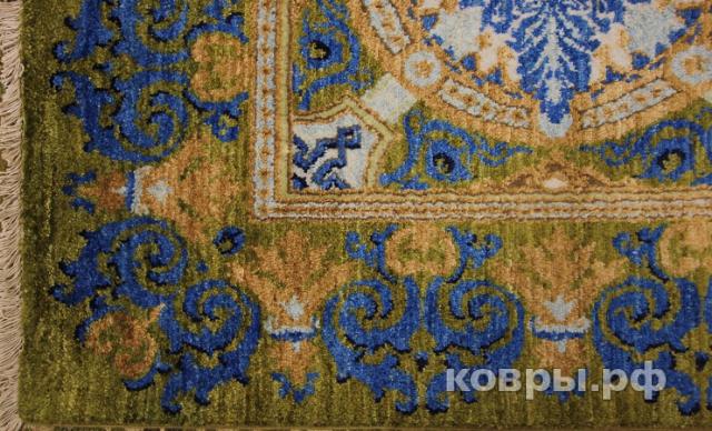 ковер ручной работы Шелковый Афганский ковер ручной работы Susane (Сюзане) 3.15x2.46 — фото 5