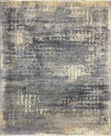 Шелковый Афганский ковер ручной работы Designer (Дизайнерский) 2.95x2.42