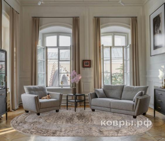 ковер Ковер EFOR LUCCI P0246 VIZON / VIZON Овал — фото 3