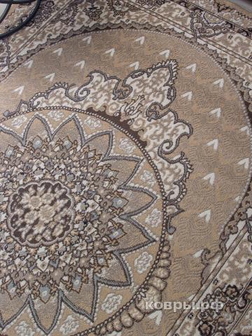 ковер Ковер AIDIN CARPET PRAGA 06021A BEIGE / BEIGE — фото 2