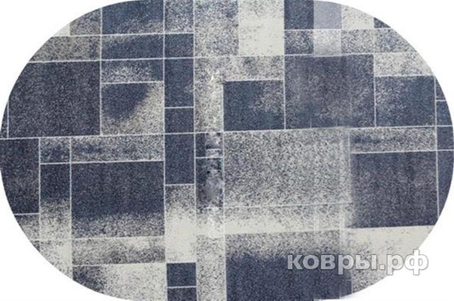 ковер MERINOS SUNRISE 2 D447 GRAY-BLUE Овал