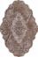 ковер Karmen Hali SAFIR 00858A BROWN / BROWN овал