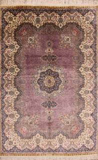 Шелковый Китайский ковер ручной работы 1.86x1.24