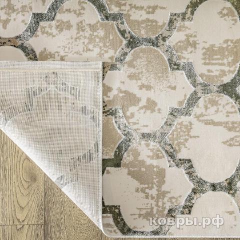 ковер Турция Rich NM82A LIGHT GREEN овал — фото 4