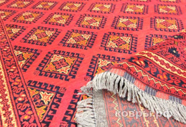 ковер ручной работы Шелковый Афганский ковер ручной работы Kundus (Кундус) 2.87x2.01 — фото 4