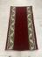 Халява Коврик № 1379,бордовый,размер 0,8 на 1,5 метра