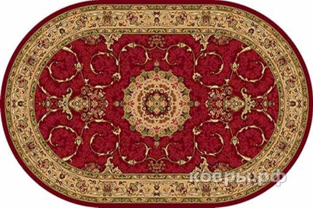 ковер Merinos Izmir d034 RED Овал