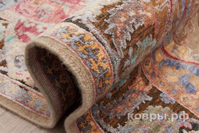 ковер ручной работы Индийский ковер ручной Винтажный 1.71x2.41 — фото 12