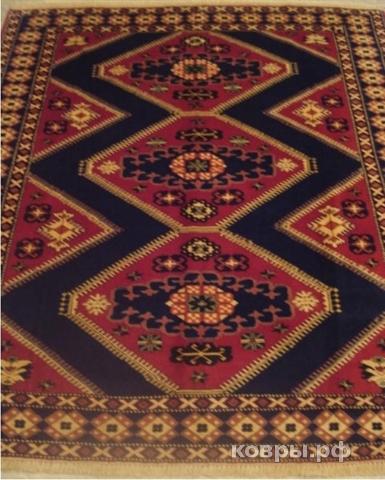 ковер ручной работы Афганский ковер ручной работы Ширван 1.56x1.8м — фото 2