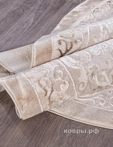 ковер KARMEN HALI ARMINA 03701A BROWN / BROWN Круг — фото 4