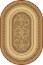 ковер Agnella Standard Aralia beige Овал