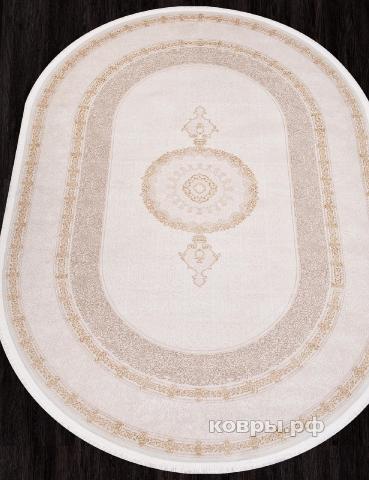 ковер KARMEN HALI LISSABON SI026A BROWN / BROWN Овал — фото 2