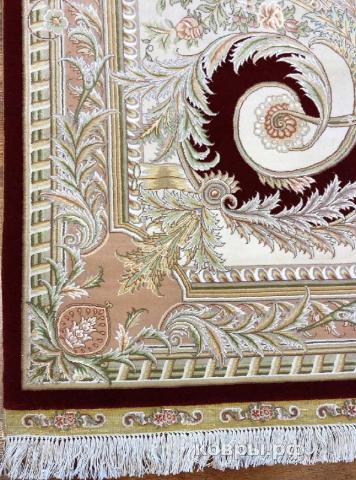 ковер ручной работы Китайский ковер ручной работы из шелка и шерсти 4.31x3.06 — фото 2