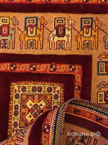 ковер ручной работы Шерстяной Иранский ковер ручной работы Sumah (Сумах Сиржан) 1.8x1.14 — фото 4