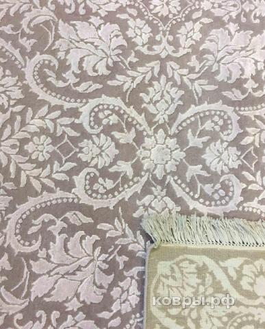 ковер ручной работы Индийский ковер ручной работы из шелка и шерсти Rajkumar (Ражкумар) 2.4x1.7 — фото 2