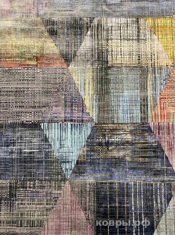 ковер ручной работы Индийский ковер ручной работы из шелка и шерсти 4.65x3.71 — фото 3