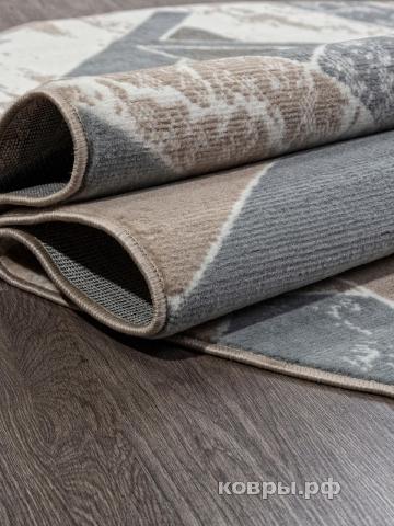 ковер Ковер MERINOS SIERRA F354 BEIGE-BLUE Овал — фото 3