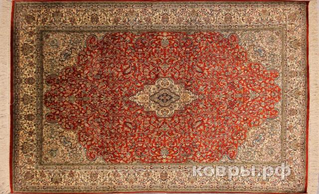 ковер ручной работы Шелковый Индийский ковер ручной работы Kashmir (Кашмир) 1.94x1.24