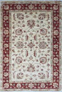 Шелковый Афганский ковер ручной работы Сhoubi Ziegler (Чуби зиглер) 1.02x1.51