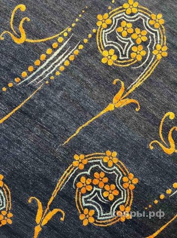 ковер ручной работы Шелковый Афганский ковер ручной работы Modern (Модерн) 3.75x2.81 — фото 2