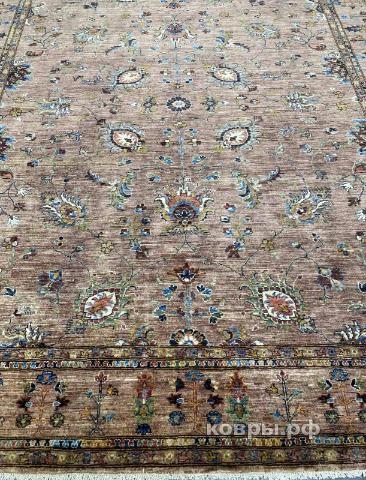 ковер ручной работы Шелковый Афганский ковер ручной работы Waziri (Вазири солтани)  3x2.55 — фото 3