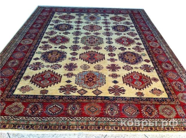 ковер ручной работы Афганский ковер ручной работы Казах 2.77x3.73м — фото 2