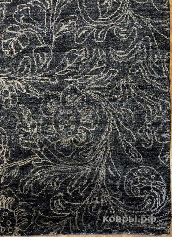 ковер ручной работы Индийский ковер ручной работы из шелка и шерсти 2.46x1.7 — фото 2