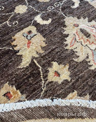 ковер ручной работы Шелковый Афганский ковер ручной работы Сhoubi (Чуби) 2.16x2.14 — фото 4