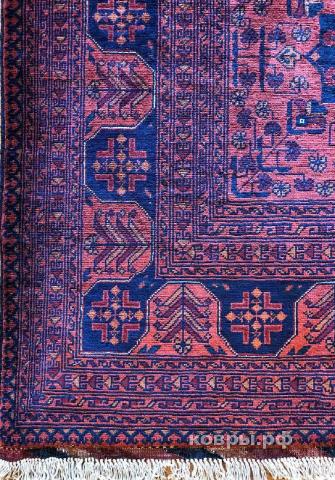 ковер ручной работы Шерстяной Афганский ковер ручной работы Beljik (Белджик) 2.97x2.42 — фото 4