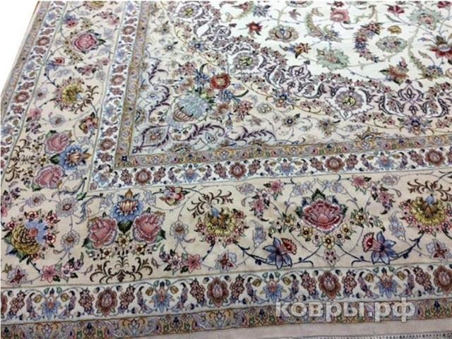 ковер ручной работы Иранский ковер ручной работы Исфахан 3.0x4.2м — фото 3