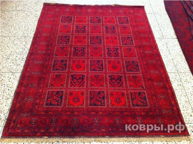 ковер ручной работы Афганский ковер ручной работы Белжик 1.47x2.01м — фото 2