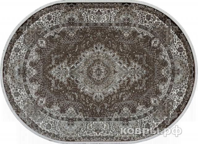 ковер MERINOS DOLCE d414 BROWN Овал