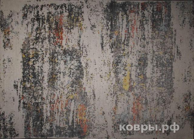 ковер ручной работы Индийский ковер ручной работы из шелка и шерсти 3.74x2.65