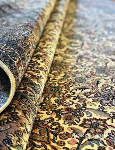 ковер ручной работы Шелковый Индийский ковер ручной работы Kashmir (Кашмир) 2.83x1.88 — фото 4