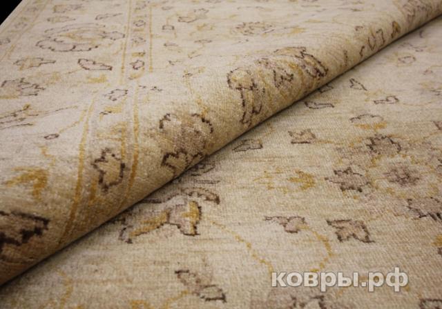 ковер ручной работы Шелковый Афганский ковер ручной работы Сhoubi (Чуби) 2.97x1.95 — фото 7