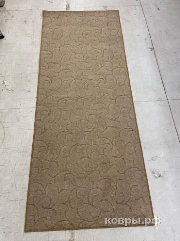 Халява Коврик №1569,бежевый,размер 1 на 2,48 метра
