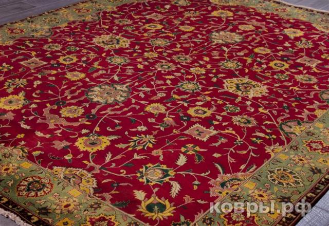 ковер ручной работы Индийский ковер ручной работы Агра 2.46x3.05м — фото 2