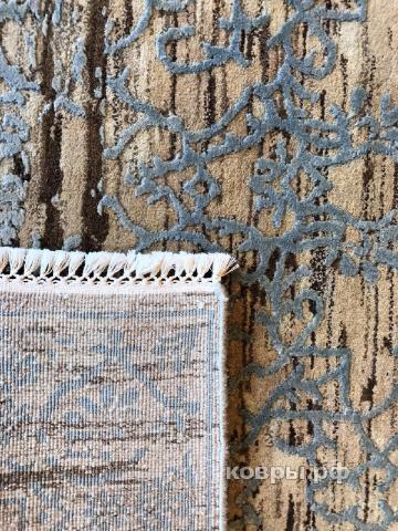 ковер ручной работы Индийский ковер ручной работы из шелка и шерсти 2.8x1.84 — фото 2