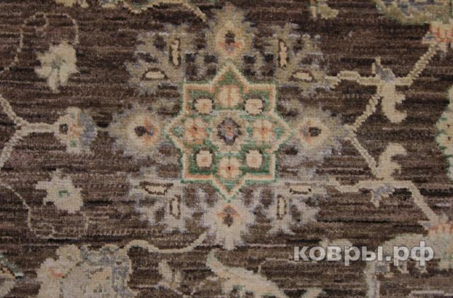 ковер ручной работы Шелковый Афганский ковер ручной работы Сhoubi (Чуби) 4.37x4.38 — фото 6