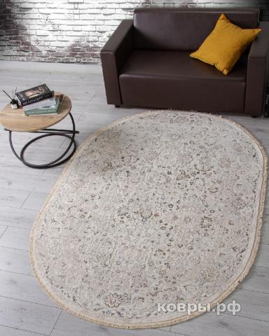 ковер Ковер DURKAR Jasmine 35981Z CREAM / CREAM Овал — фото 3