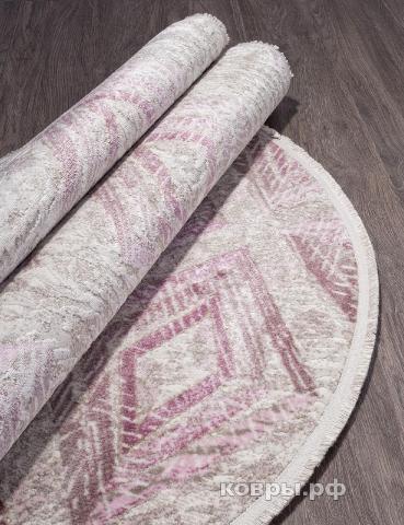 ковер MERINOS MOROCCO D855 PINK Овал — фото 3