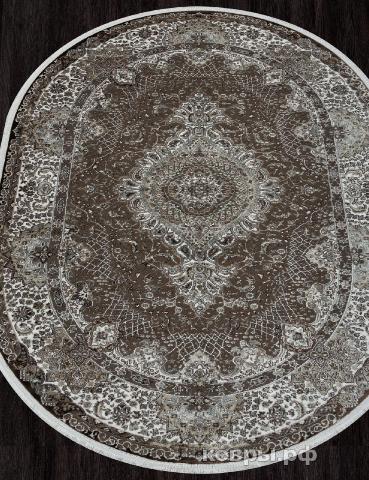 ковер MERINOS DOLCE d414 BROWN Овал — фото 2