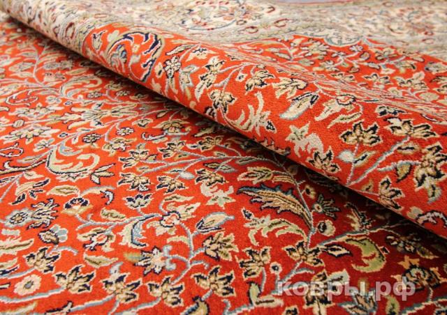 ковер ручной работы Шелковый Индийский ковер ручной работы Kashmir (Кашмир) 1.94x1.24 — фото 3