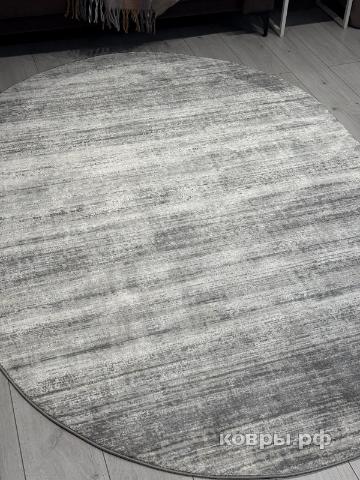 ковер Ковер KARMEN HALI ARMINA 04077G GREY / GREY Овал — фото 2