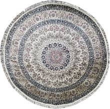 Шелковый Китайский ковер ручной работы 1.22x1.22