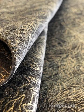 ковер ручной работы Индийский ковер ручной работы из шелка и шерсти 2.46x1.7 — фото 4