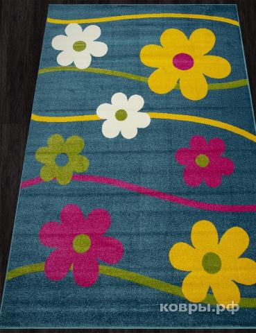 ковер Ковер Детский MERINOS ORION 1021 BLUE — фото 2