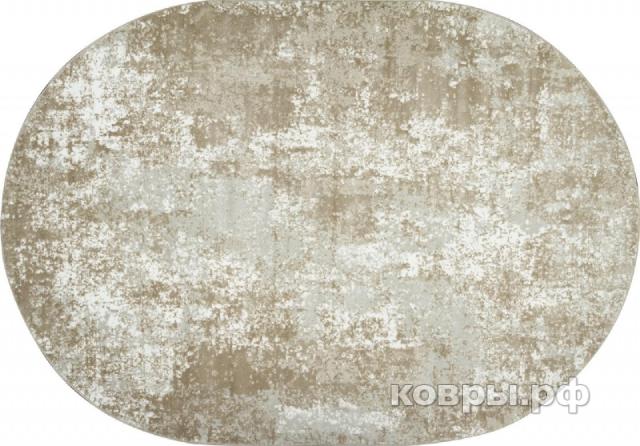 ковер Ковер Современный MERINOS SIRIUS F198 BEIGE-NATURAL Овал