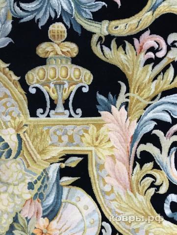 ковер ручной работы Китайский ковер ручной работы из шелка и шерсти Savonnery (Савоннери) 5.8x3.75 — фото 4